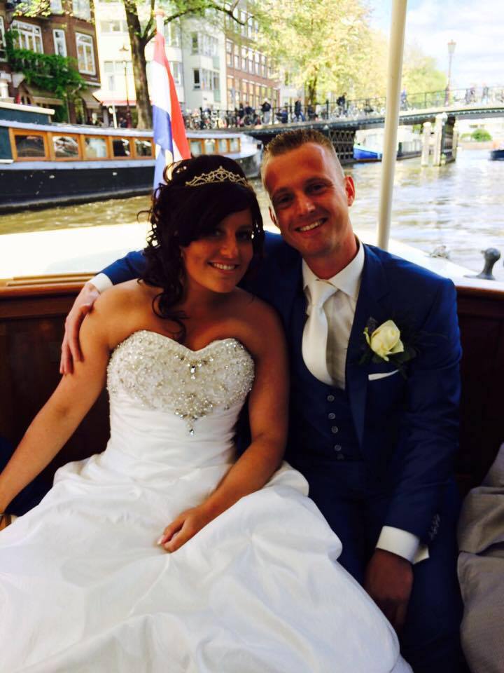 Samantha, trouwen in Amsterdam