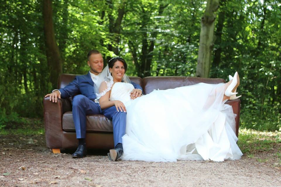 Onze bruid Bianca op Slot Assumburg te Heemskerk