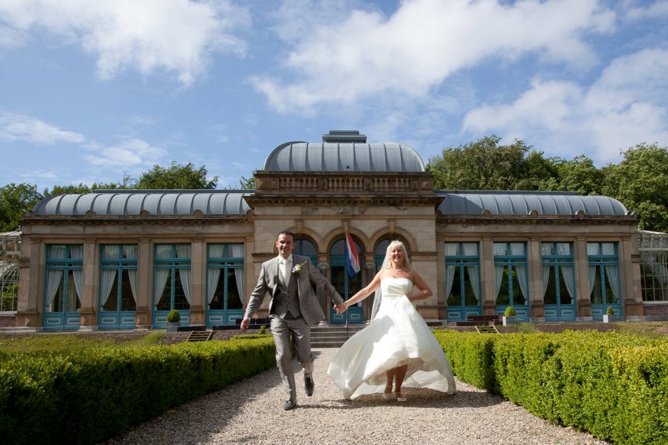 Onze bruid Marcella trouwde op Orangerie Elswout