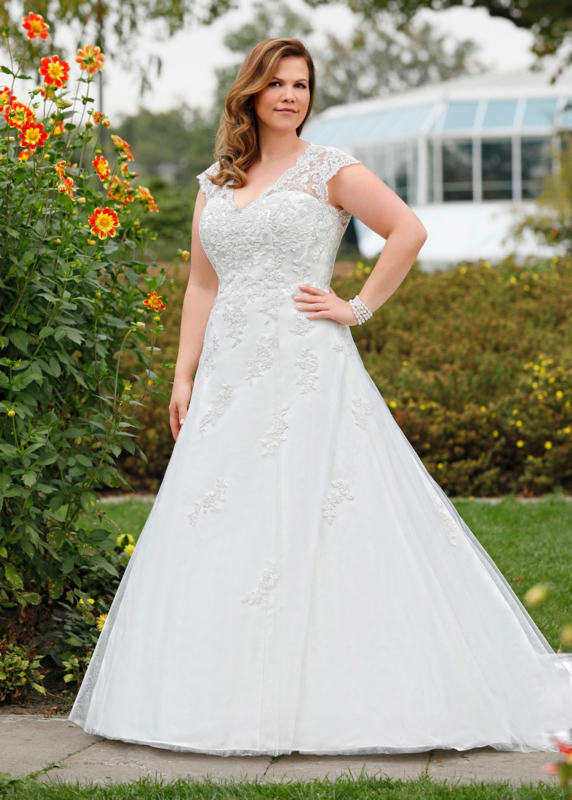 grote maat trouwjurk