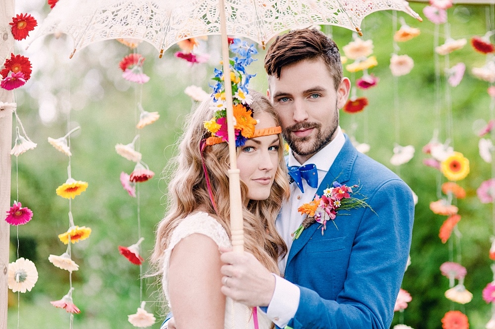 Boho bruid, bruidsmode mariska