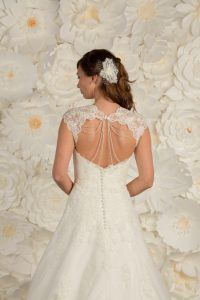 bruidsjurk met mooi rugdetail