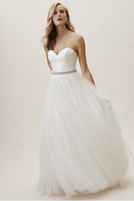 Crop top bruidsjurk Boho