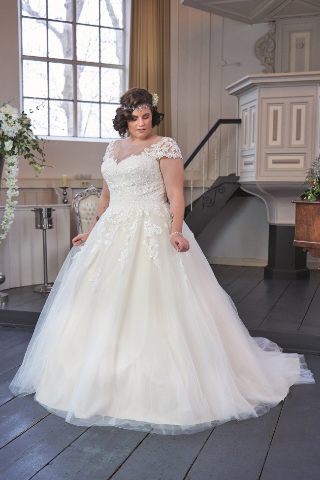 grote maat bruidsjurk